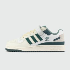 Кроссовки Adidas Forum Low White / Green