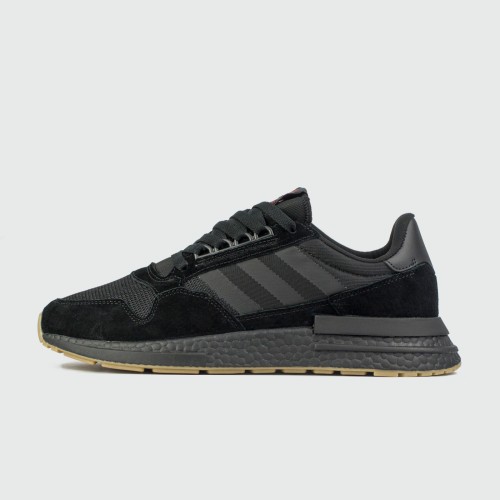 Кроссовки Adidas ZX 500 Boost Black - арт. f-22817