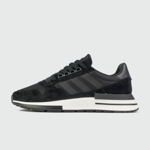 Кроссовки Adidas ZX 500 Boost Black / White new - арт. f-22819
