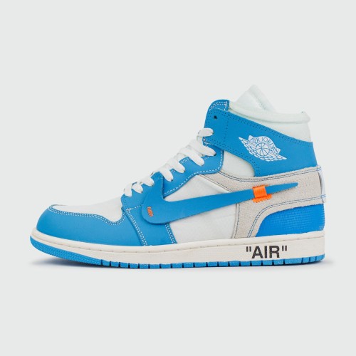 Кроссовки Nike Air Jordan 1 UNC x Off-White - арт. f-22837