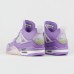 Кроссовки Nike Air Jordan 4 x Off-White Purple - арт. f-22839