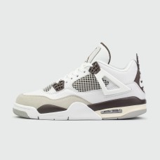 Кроссовки Nike Air Jordan 4 x A Ma Maniere Qual. White / Brown