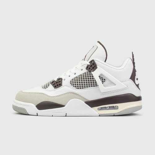 Кроссовки Nike Air Jordan 4 x A Ma Maniere Qual. White / Brown - арт. f-22922