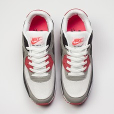 Кроссовки Nike Air Max 90 Grey / White / Red