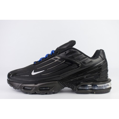 Кроссовки Nike Air Max Plus 3 Tn Black / Blue Laces new - арт. f-A-21449
