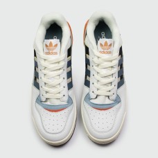 Кроссовки Adidas Forum Low White Blue Carbon