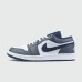 Кроссовки Nike Air Jordan 1 Low Grey / White - арт. f-23280