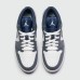 Кроссовки Nike Air Jordan 1 Low Grey / White - арт. f-23280