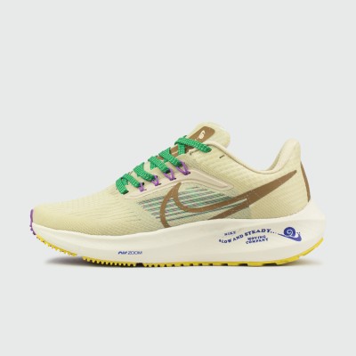 Кроссовки Nike Air Zoom Pegasus 39 Grey / Green Laces