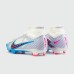 Бутсы Nike Air Zoom Mercurial Superfly IX Elite FG White Blue