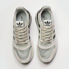 Кроссовки Adidas ZX 500 Boost Wmns Grey / Black Str./ White