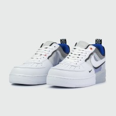 Кроссовки Nike Air Force 1 Low React Wmns Split White Blue
