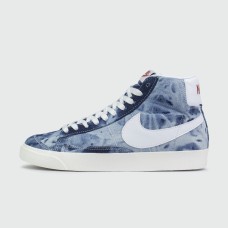 Кроссовки Nike Blazer Mid 77 Washed Denim Wmns Blue