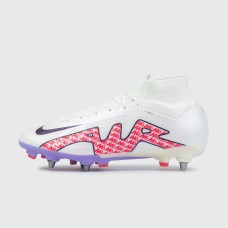 Бутсы Nike Air Zoom Mercurial Superfly IX Elite SG White