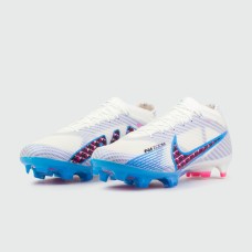 Бутсы Nike Air Zoom Mercurial Vapor XV Elite FG Wmns White Blue