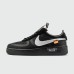 Кроссовки Nike Air Force 1 Low x Off-White Wmns Triple Black