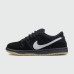 Кроссовки Nike Dunk Low Black / Gum Ftwr. Wmns - арт. f-23555
