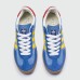 Кроссовки Adidas Gazelle x Gucci Blue / Yell. Str. Wmns - арт. f-23650