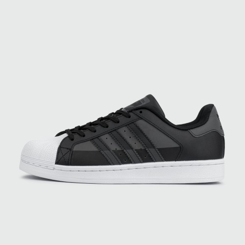 Кроссовки Adidas SuperStar Wmns Black Grey / White - арт. f-23654