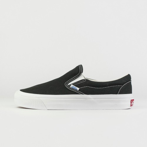 Кеды Vans Slip-On Wmns Black / White - арт. f-23699