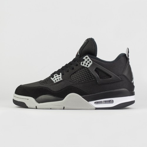 Кроссовки Nike Air Jordan 4 Wmns Black Canvas Qual. - арт. f-23709