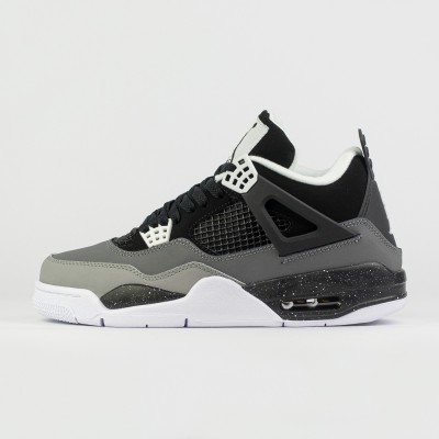 Кроссовки Nike Air Jordan 4 Retro Wmns Black / Grey Qual. - арт. f-23710