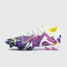 Бутсы Puma Future Ultimate FG White Purple