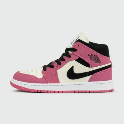 Кроссовки Air Jordan 1 High Berry White Black - арт. f-23757