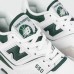 Кроссовки New Balance 550 White / Green logo - арт. f-23872