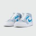 Кроссовки Nike Air Jordan 1 new Blue / White Wmns - арт. f-24056