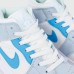 Кроссовки Nike Air Jordan 1 new Blue / White Wmns - арт. f-24056