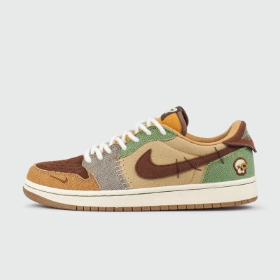 Кроссовки Nike Air Jordan 1 Low VooDoo - арт. f-24058