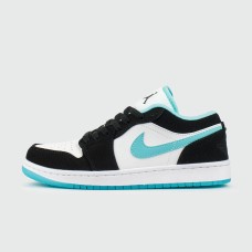 Кроссовки Nike Air Jordan 1 Low White Black Mynt Sw. Wmns
