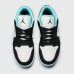 Кроссовки Nike Air Jordan 1 Low White Black Mynt Sw. Wmns