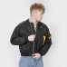 Куртка Air Jordan Black Yellow Logo