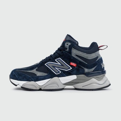 Кроссовки New Balance 9060 Mid Blue with Fur - арт. f-24171