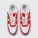 Кроссовки Nike Air Force 1 Low Red White - арт. f-24178