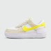 Кроссовки Nike Air Force 1 Shadow White Yellow - арт. f-24180