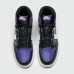 Кроссовки Air Jordan 1 High Purple Black / White - арт. f-24228