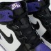 Кроссовки Air Jordan 1 High Purple Black / White - арт. f-24228