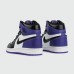 Кроссовки Air Jordan 1 High Purple Black / White - арт. f-24228