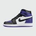 Кроссовки Air Jordan 1 High Purple Black / White - арт. f-24228