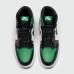 Кроссовки Air Jordan 1 High Green Black / White