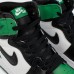 Кроссовки Air Jordan 1 High Green Black / White