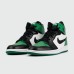 Кроссовки Air Jordan 1 High Green Black / White