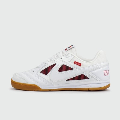 Футзалки Supreme x Nike SB Gato White / Gum Ftwr.