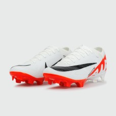 Бутсы Nike Air Zoom Mercurial Vapor XV Elite FG White Red