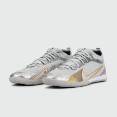 Бампы Nike Air Zoom Mercurial Vapor XV Pro IC Grey Gold