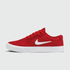 Кеды Nike SB Chron Suede Red White