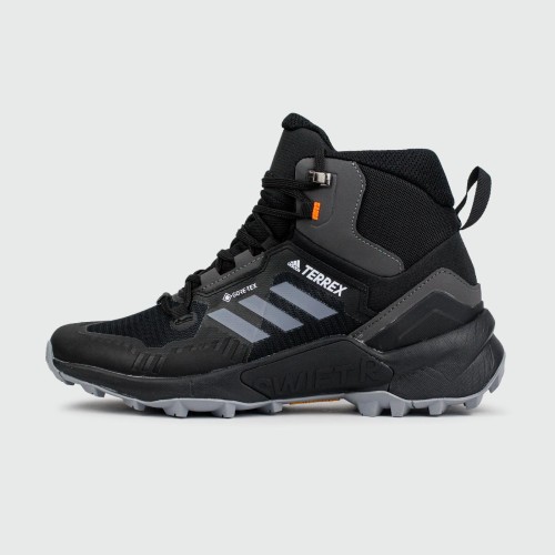Ботинки Adidas Terrex Swift R3 MID Black Grey Ftwr. - арт. f-24340